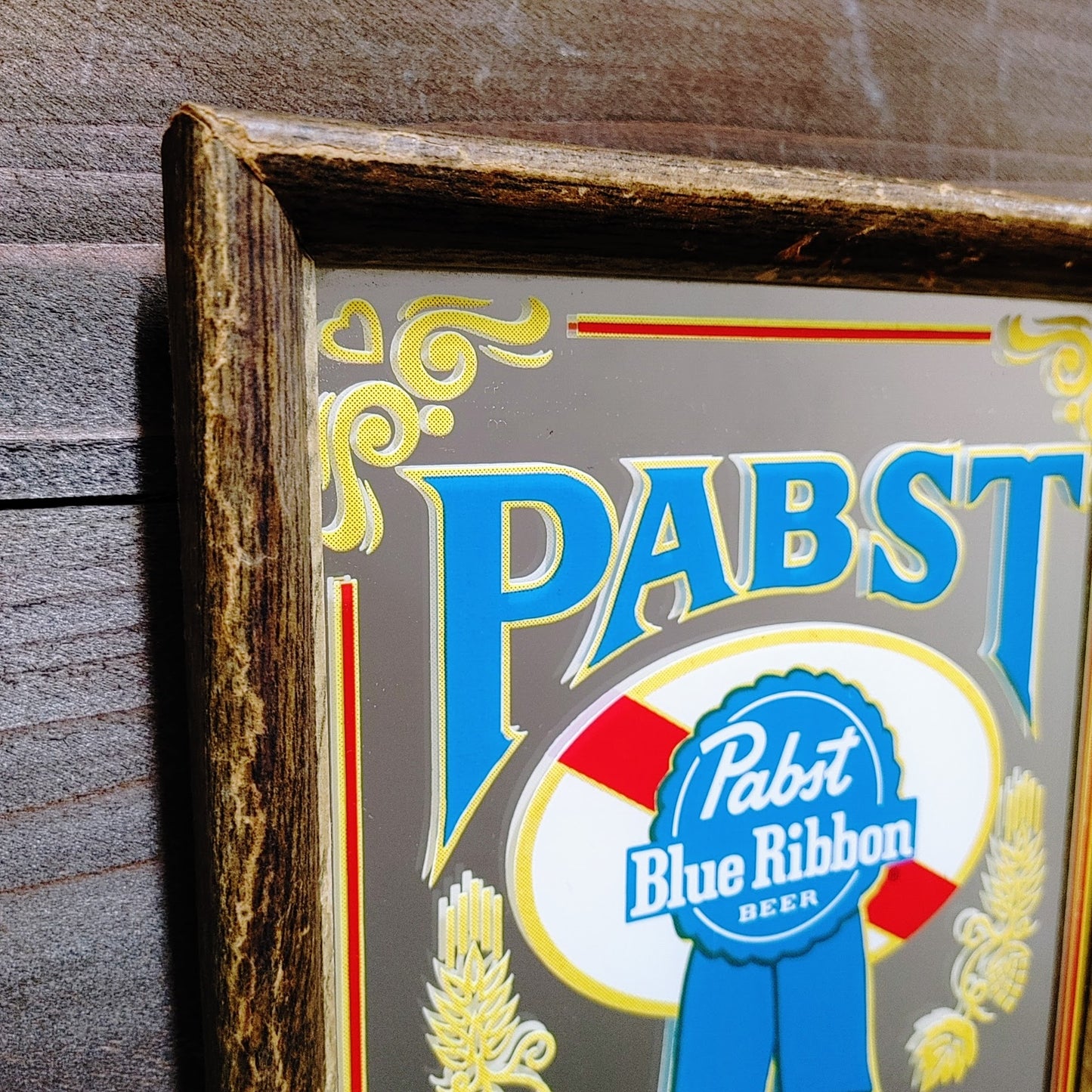 Pabst Blue Ribbon パブミラー