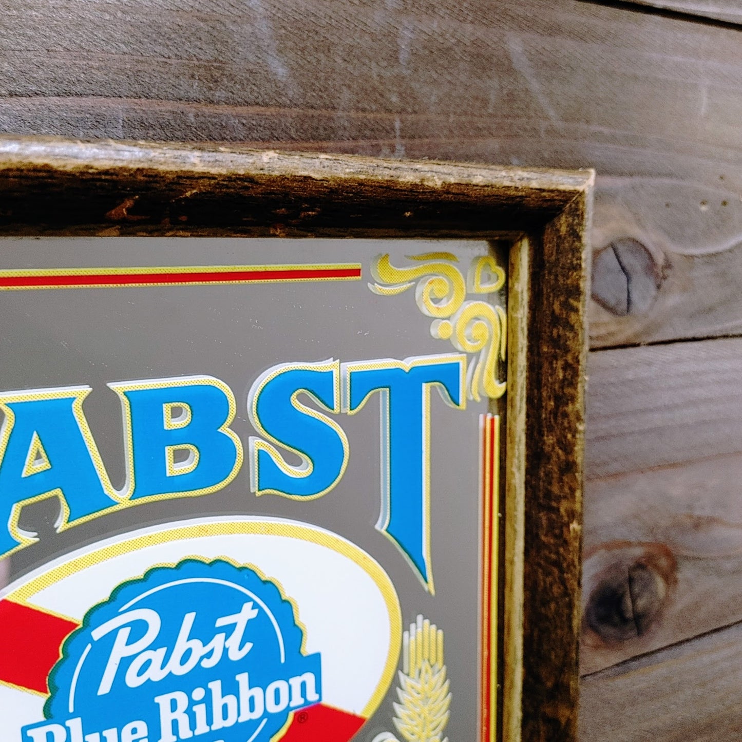 Pabst Blue Ribbon パブミラー