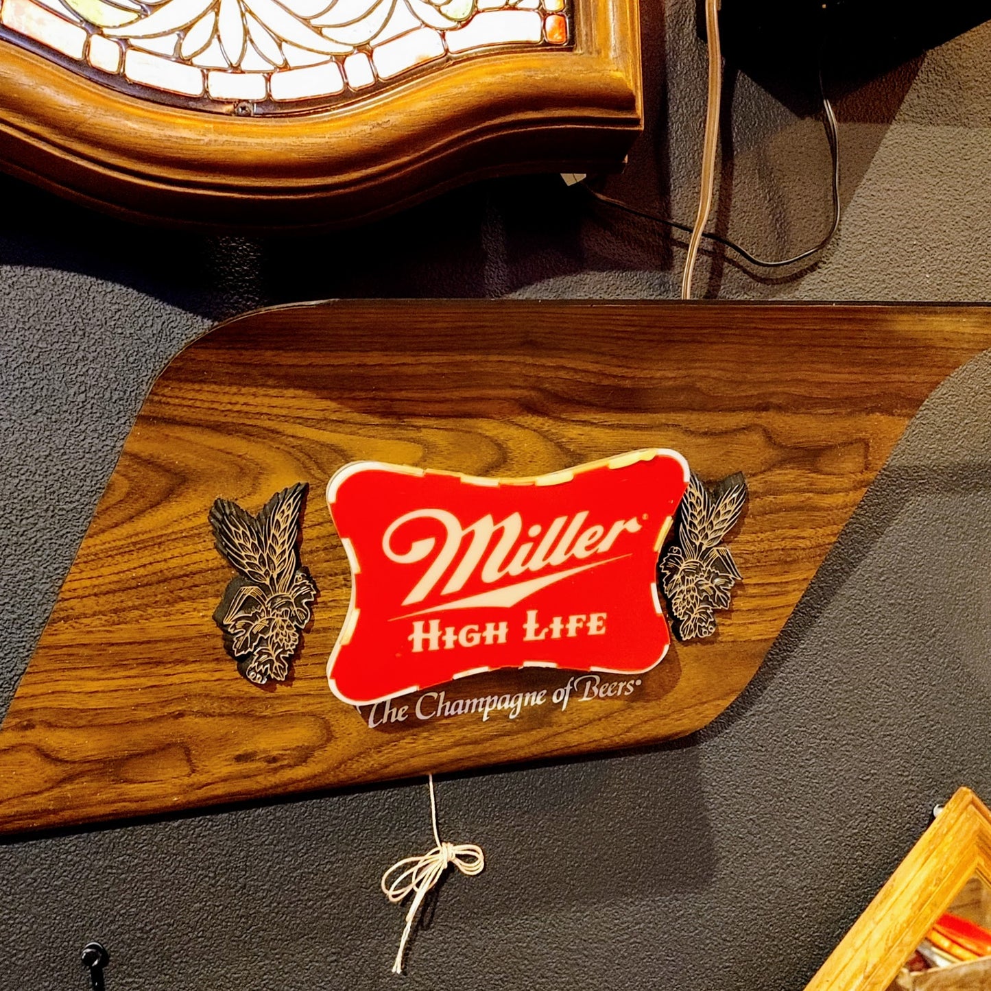 MILLER HIGH LIFE BEER ライトサイン