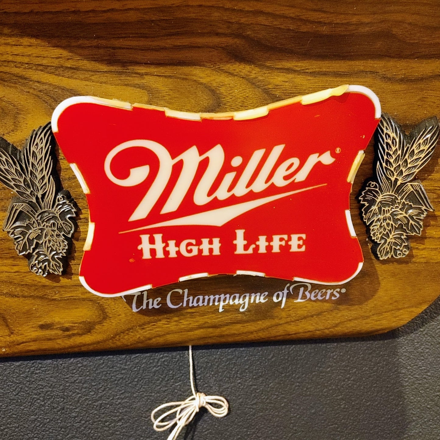 MILLER HIGH LIFE BEER ライトサイン