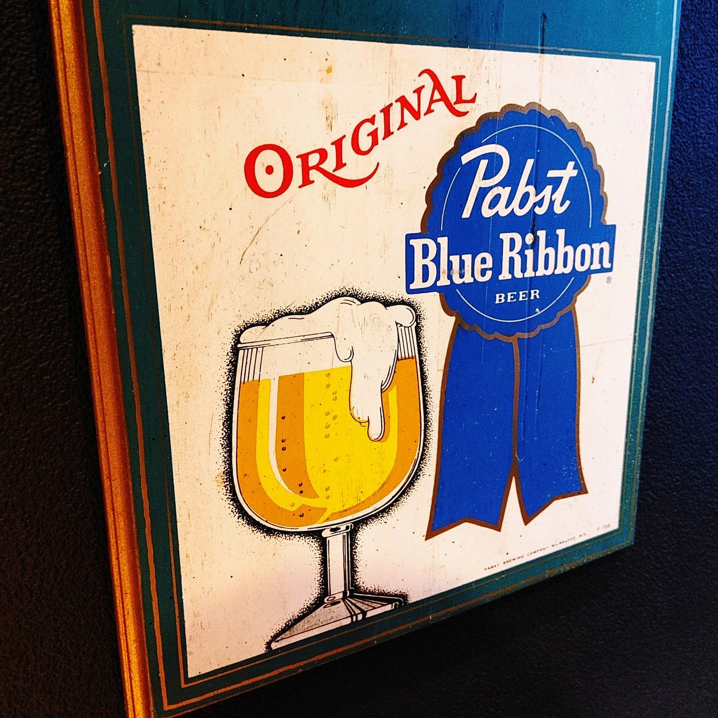 Pabst Blue Ribbon サインボード