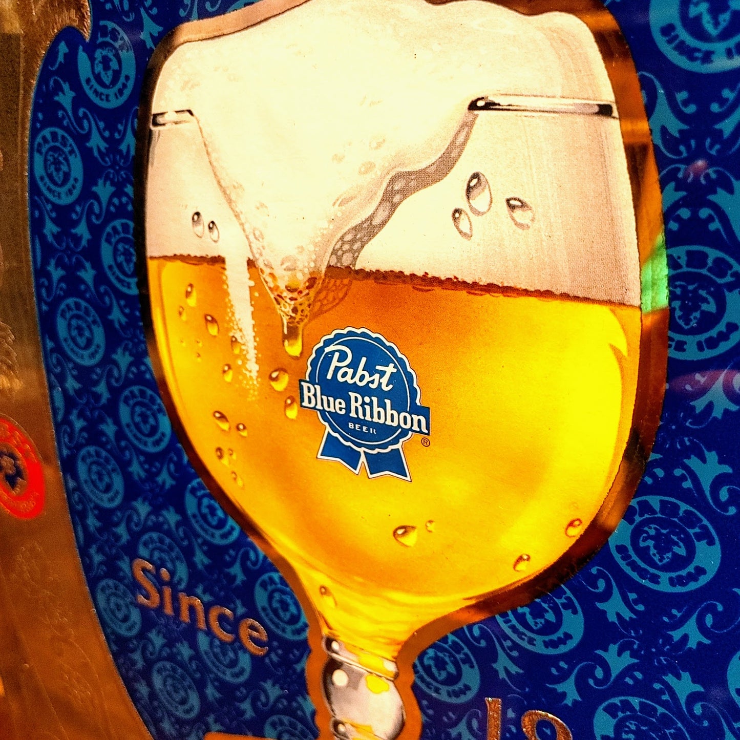 Pabst Blue Ribbon パブミラー