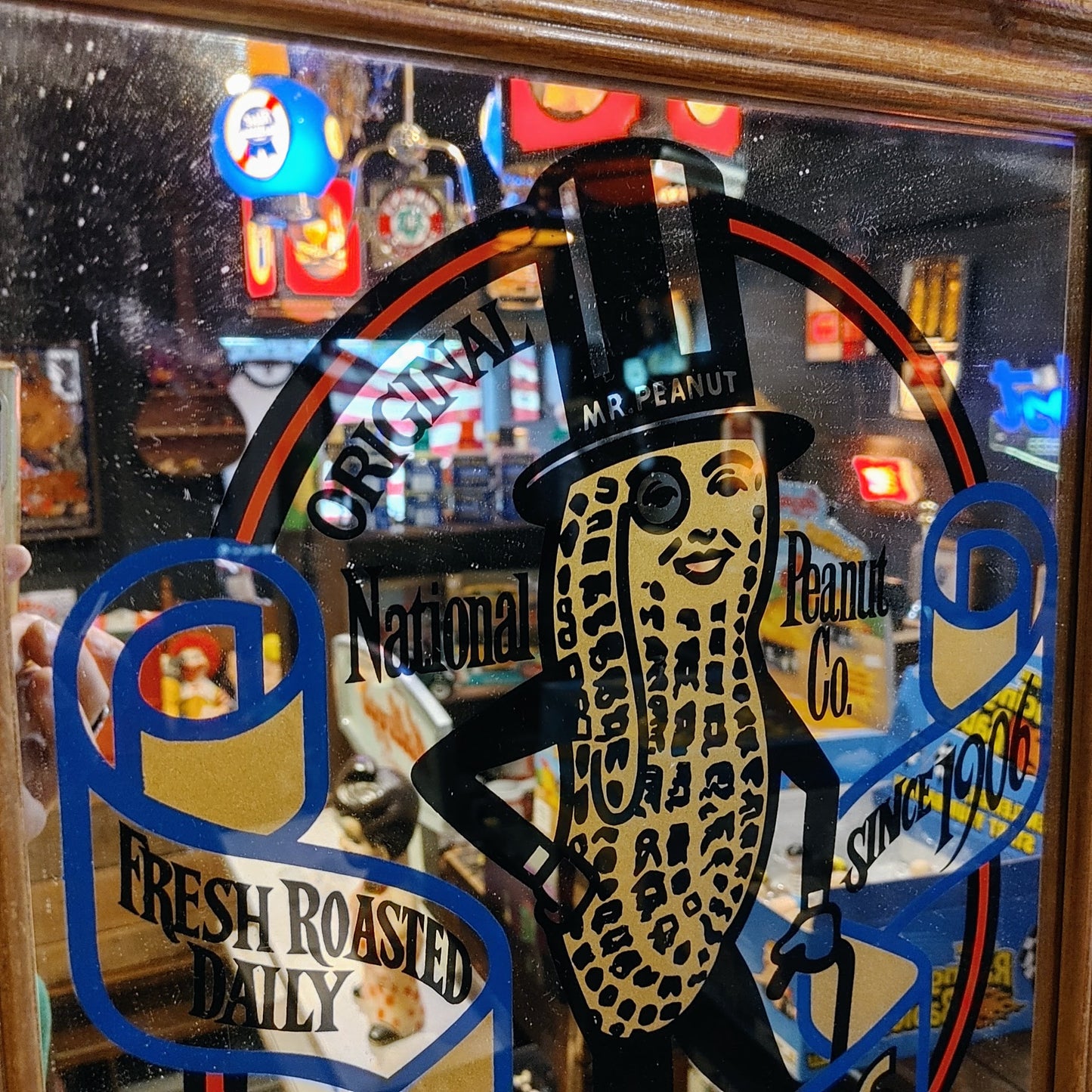 1980's Mr.Peanut パブミラー