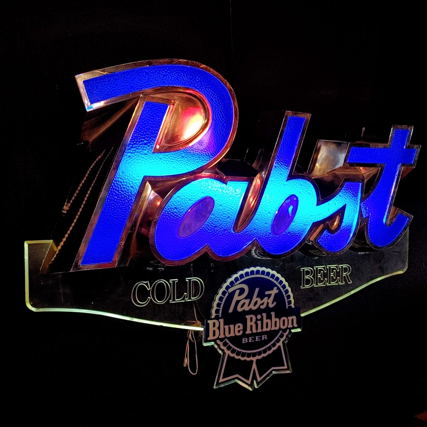 PABST BLUE RIBBON ライトサイン