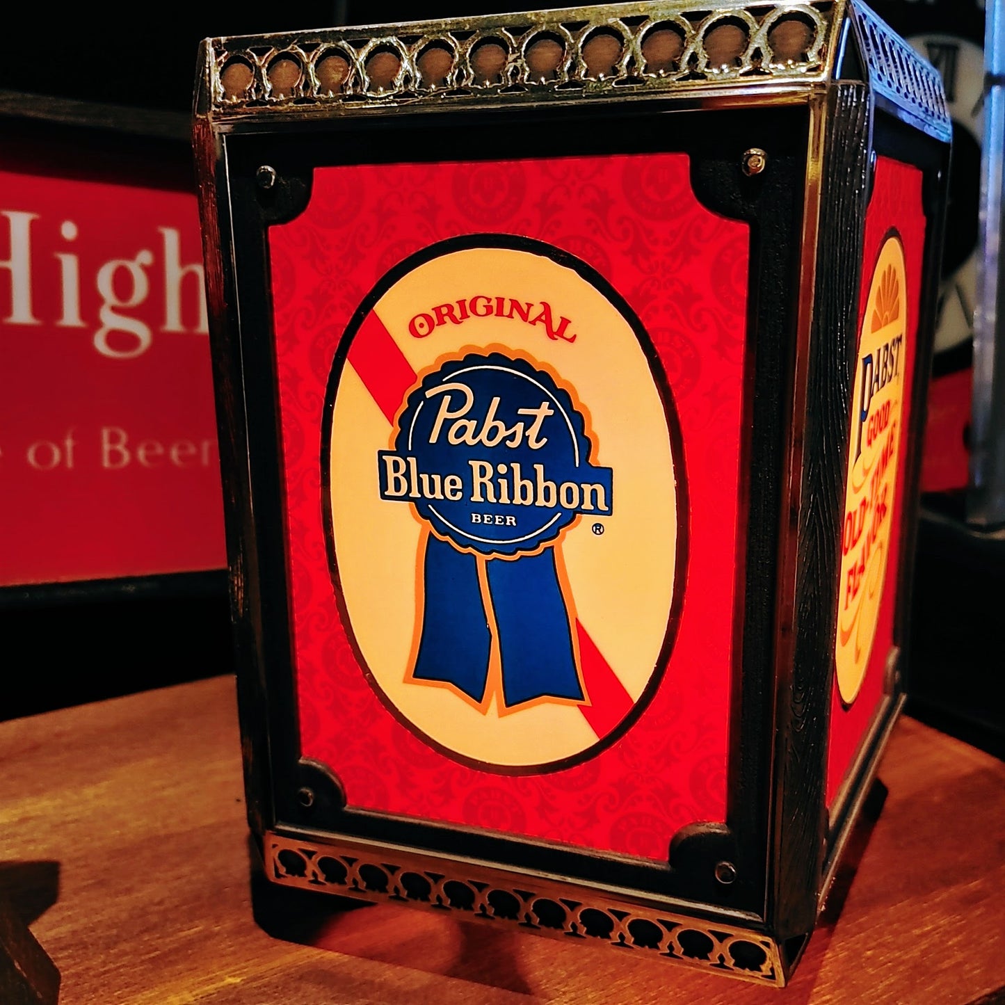 Pabst Blue Ribbon ライトサイン