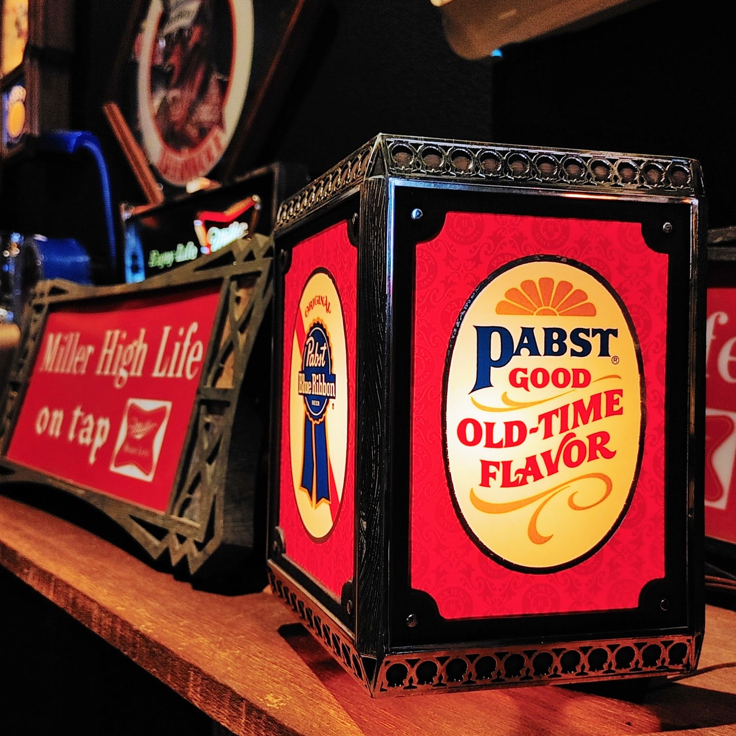 Pabst Blue Ribbon ライトサイン