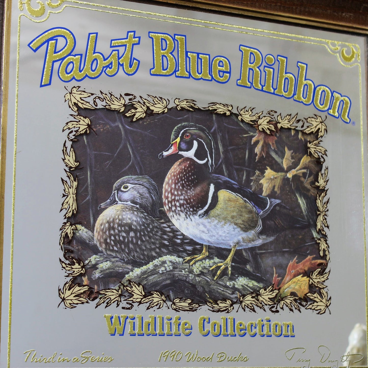 90's Pabst Blue Ribbon パブミラー