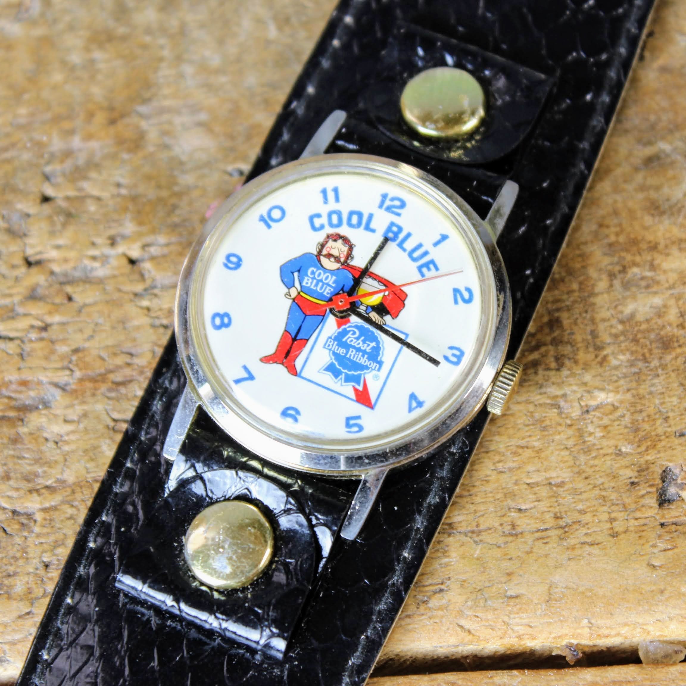Pabst Blue Ribbon 手巻き時計