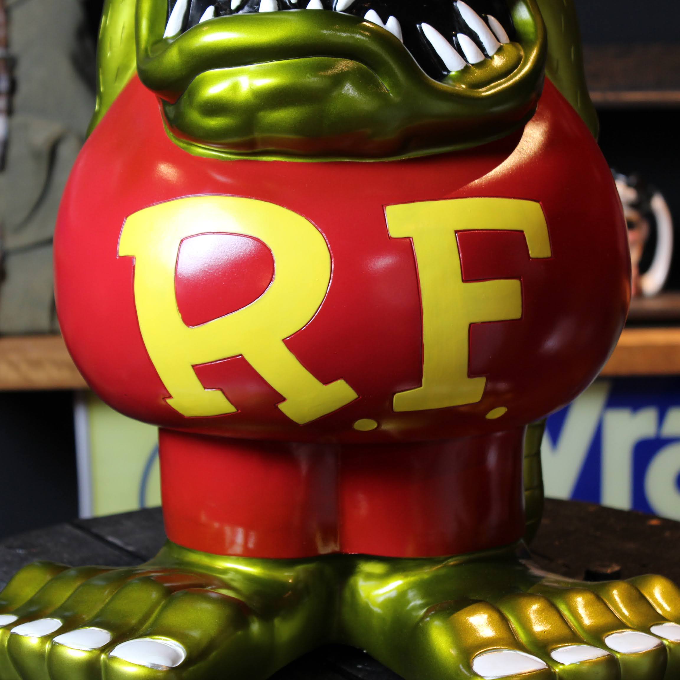 RAT FINK ジャンボコインバンク メタリックグリーン – SK OLDIES