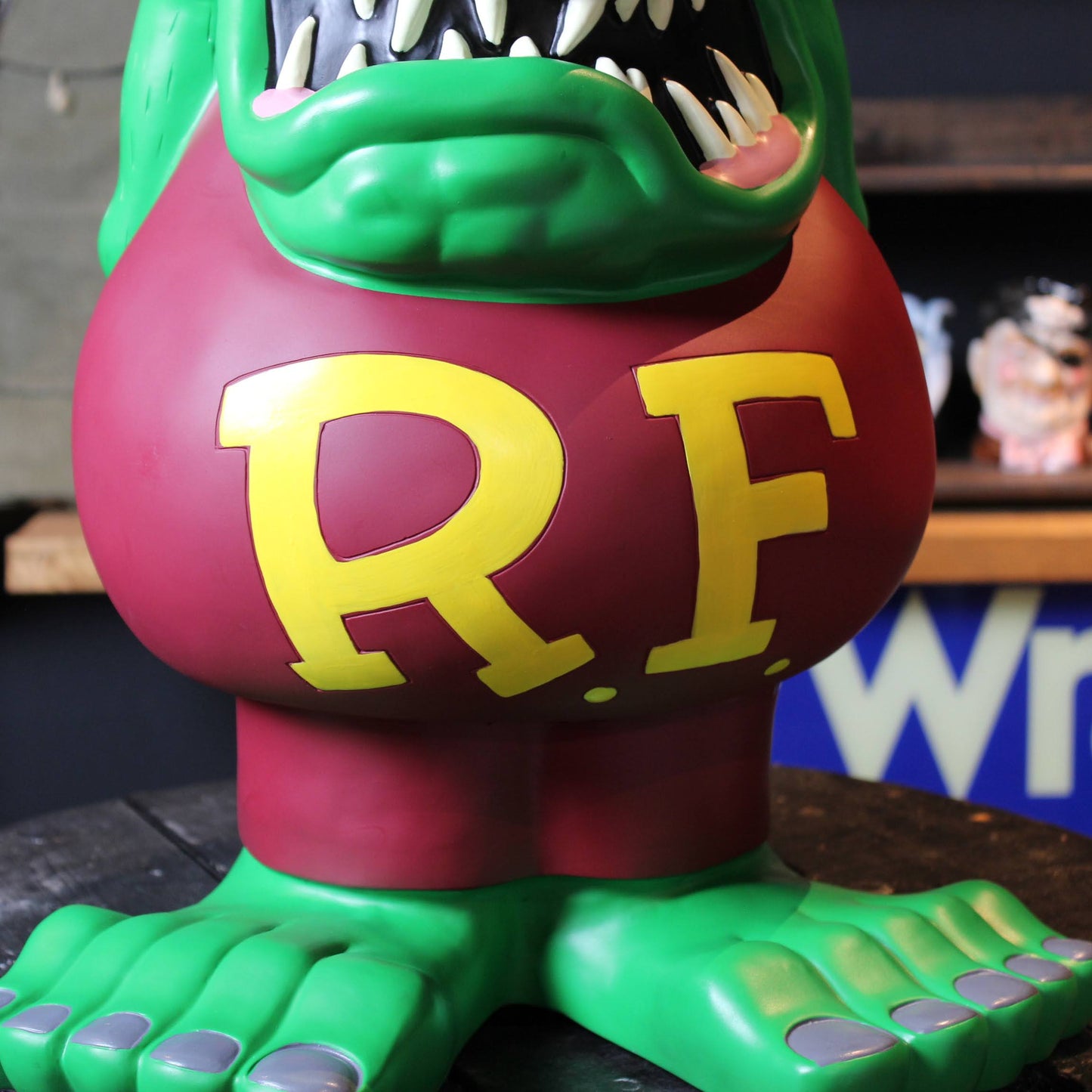 RAT FINK ジャンボコインバンク グリーン