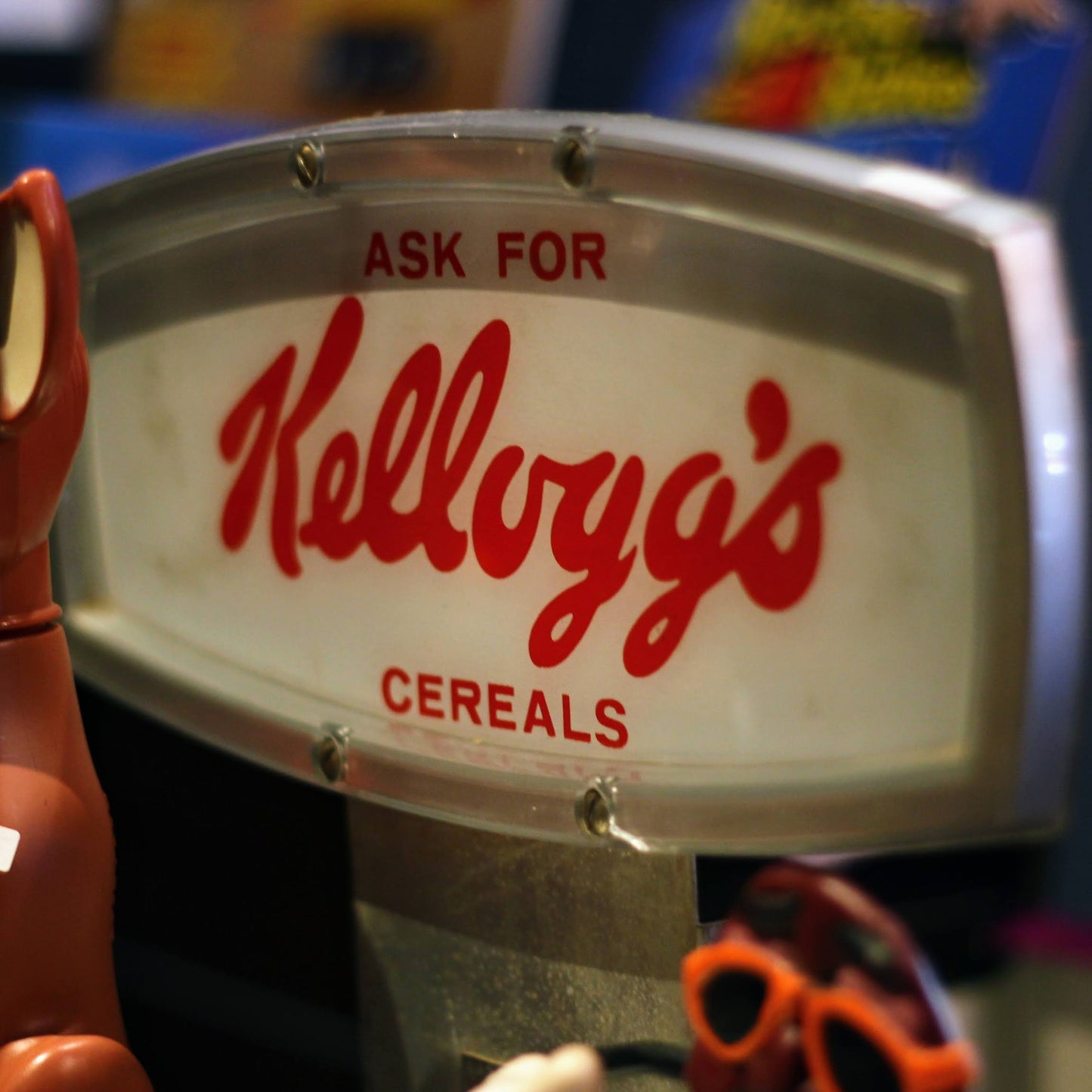 1960's KELLOGG’S ウォールディスプレイシェルフ