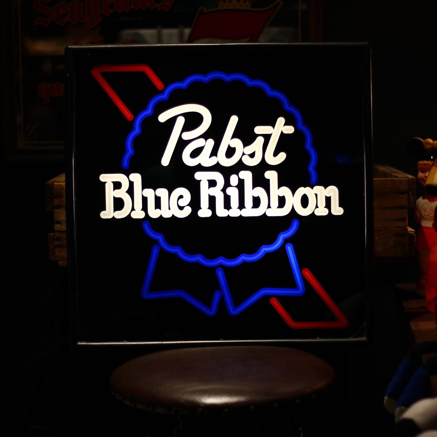 PABST BLUE RIBBON ネオンサイン風ライトサイン