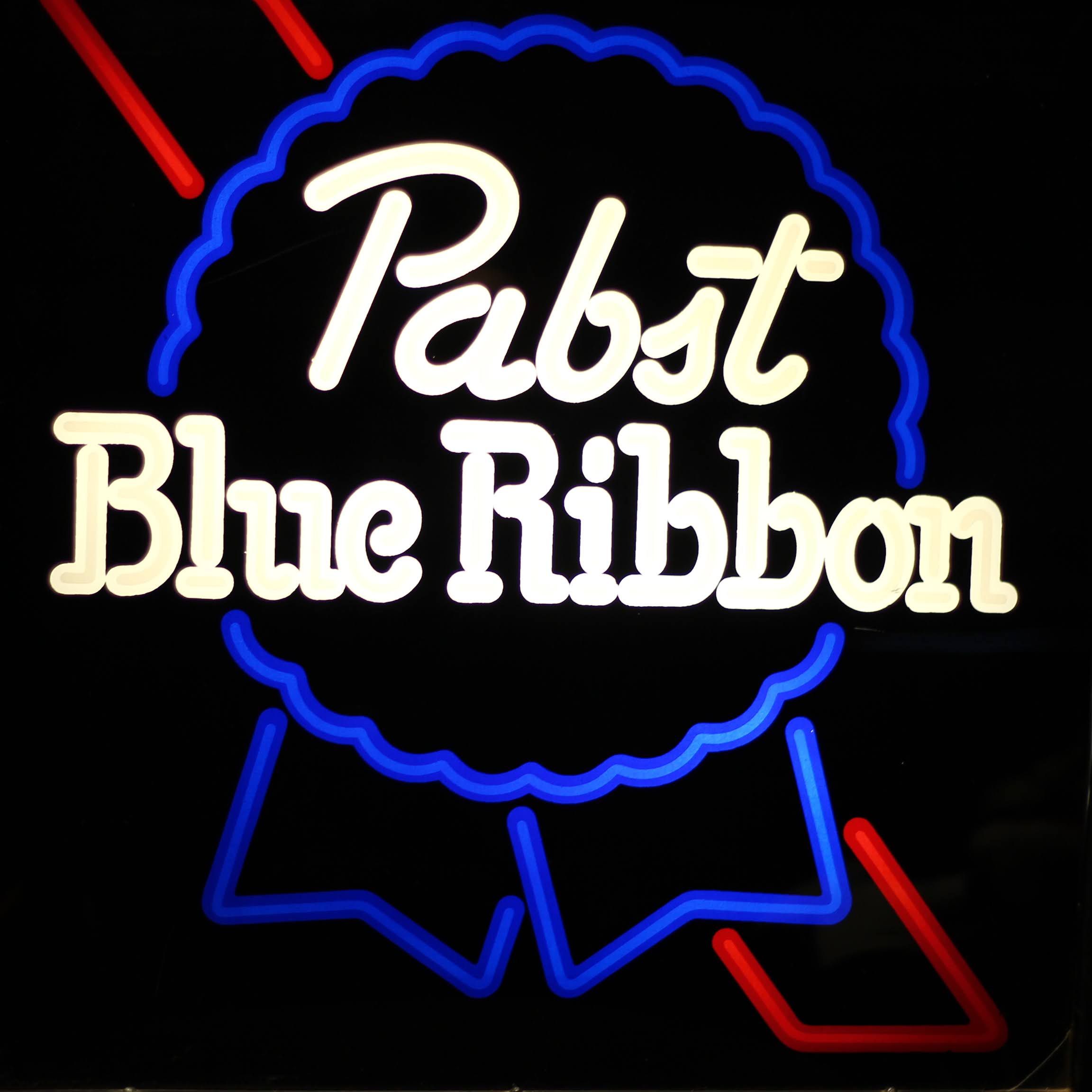 PABST BLUE RIBBON ネオンサイン風ライトサイン